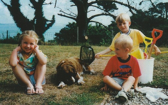 Barney, Toby, Sophie and Bramble-from Jane and Sophie