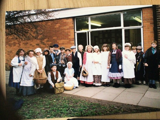 Victorian day with Mrs Stewart, Chorleywood Primary