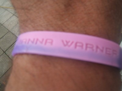 rhianna bands we had made in her memory
