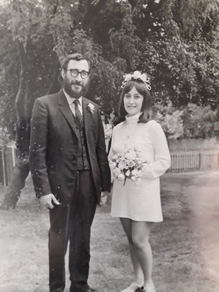 Sharon and Jim June 1969