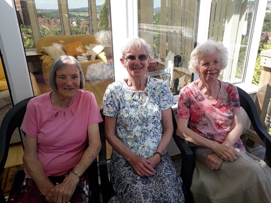 Pauline Nicholas made a special visit in August 2020 with her two daughters Sandra & Sara