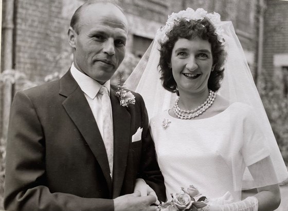 Mr and Mrs Kulman, a marriage that lasted until Emil passed away in 2010, 49 years.