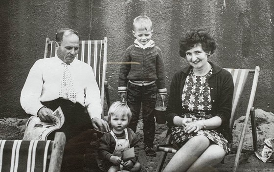 At the beach 1967