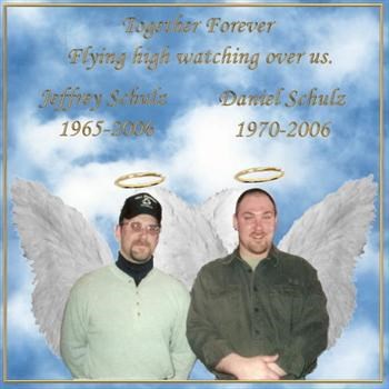 Dan and Jeff. Together for eternity. Made by a very dear friend of mine, Brandy.