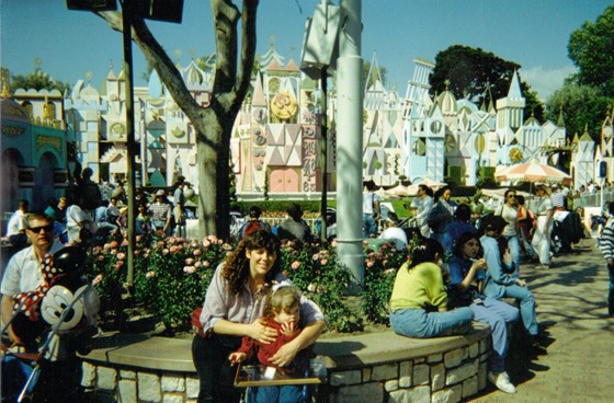 Momma and Krissie at Disneyland!