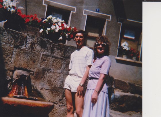Family holiday in France with Robert (circa 1991)