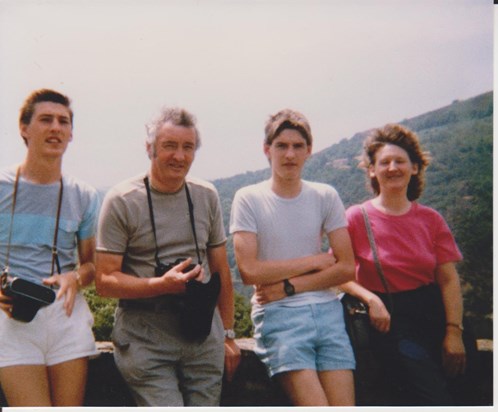 Family holiday in France (circa 1991)