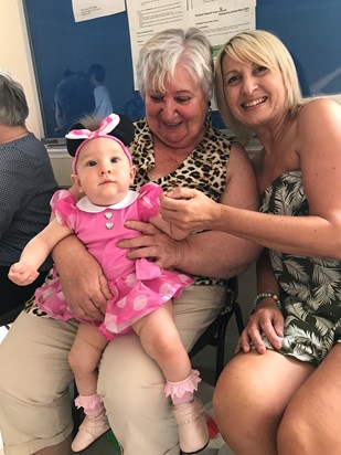 Betty, Tracy & Ava at Wee Andrews 1st Birthday Party
