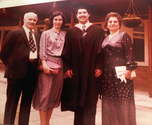 Graduation Lancaster University 1981