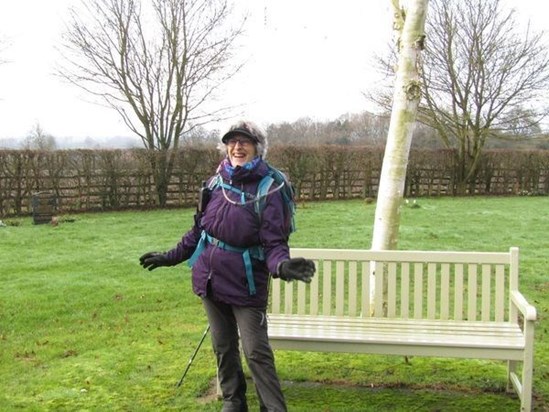 On our local walk together from Navenby