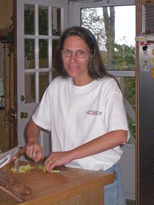 Susan cooking with love