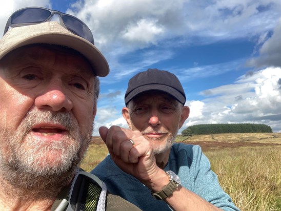 September 2022 Howarth.  Phil reprimands Dave for a slight error in navigation…