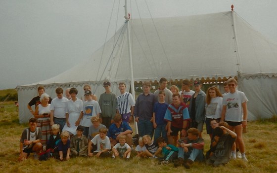 IMG 20210120 0004 - 16th/23rd Boys' Brigade Annual camp 1994 at Swanage with Cooks Joyce and Peter