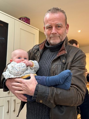 Al with his grandson Wilf ♥️