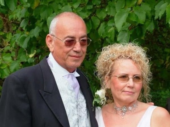 David and Margaret Aton wedding day