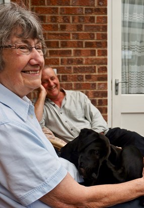 Sheila with Paul and Ellie