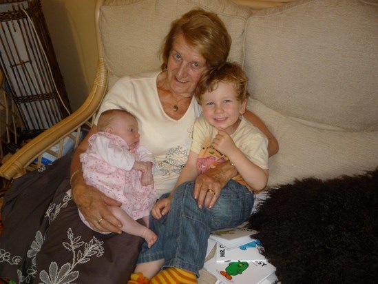 Mum loved her grandchildren so much & they miss her so much 