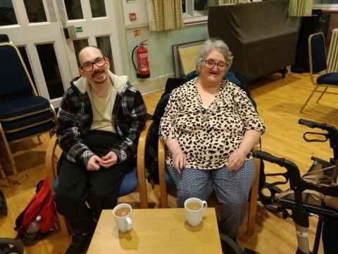 Wendy enjoying Phab with her good friend George who will miss her a lot. He says Wendy was a good friend who was always kind but now she is in heavenn