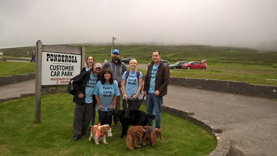 Tom and Sarah and the team raised over £4,000 in June 2018