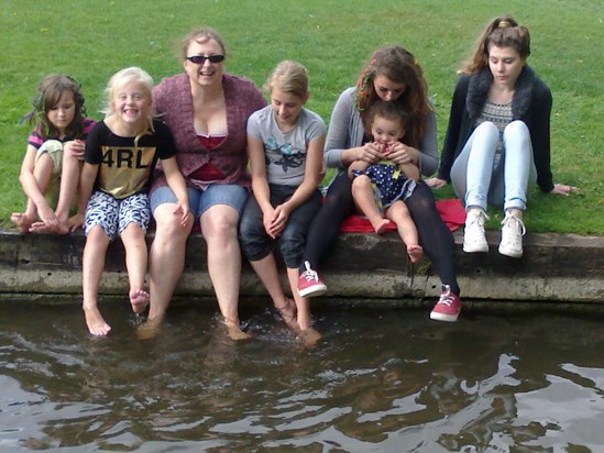 Your photo of our visit to Leeds Castle for summer picnic last year xx