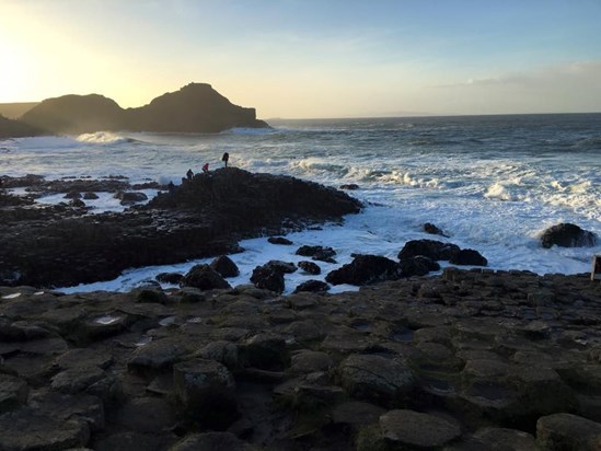 View at Giants Causeway