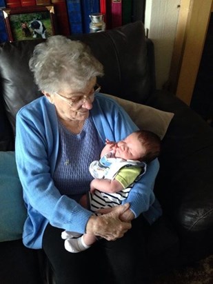 Ryan and his Great Nanny Hazel x