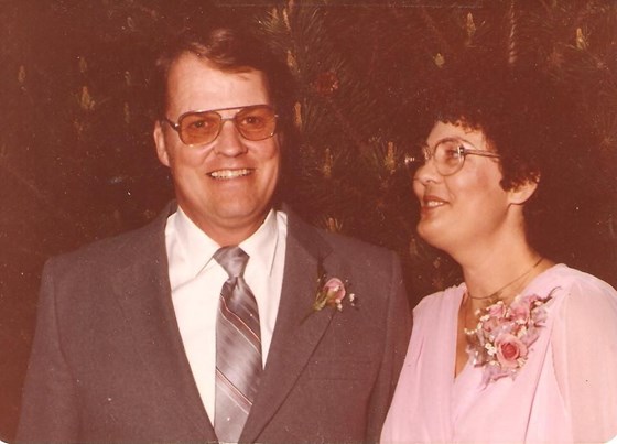 Larry and Barb in the 1980's 