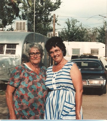 Barb with Grandma Mary