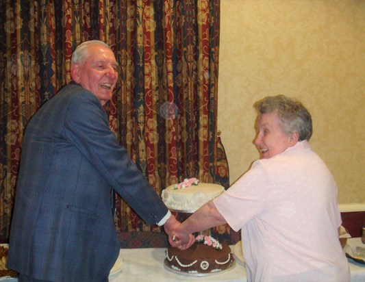 If you can't have chocolate cake on your 60th wedding anniversary, when can you ?