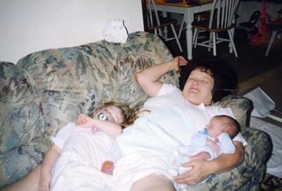 Nannie and two of her grandbabies