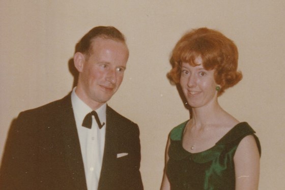 Brian & Sue at Whitelands College ball 1967