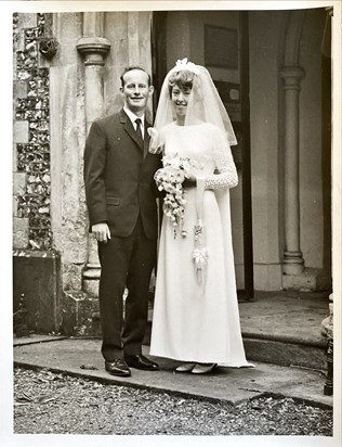 1968 Brian & Sue Wedding, Colden Common