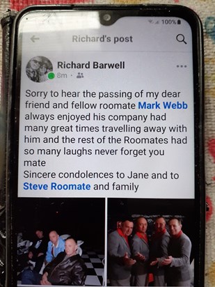 Richard Barwell tribute