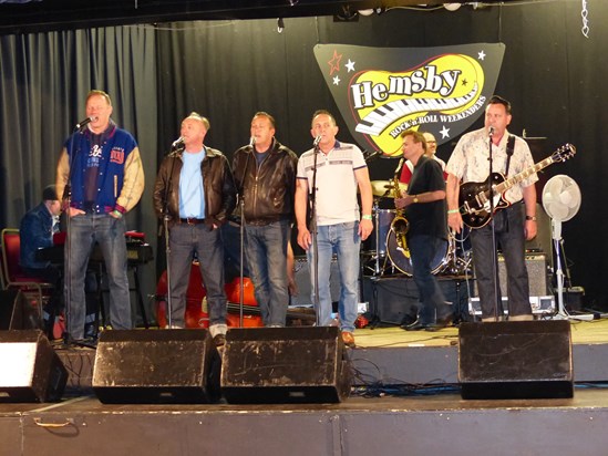 Hemsby rehearsal with Jimmy Gallagher 