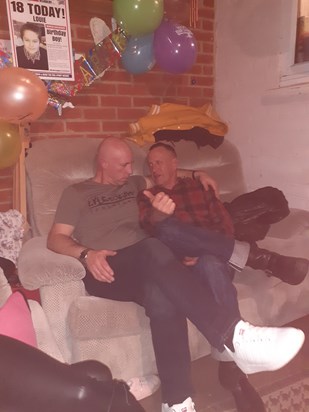 Mark and his cousin Paul older