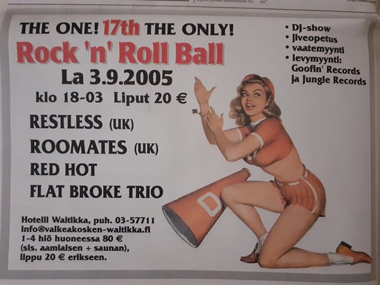 Great flyer from 2005