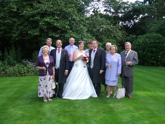 On Kevin and Liz's Wedding Day