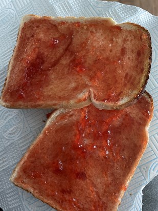 Jam sandwiches will  never be the same again. 