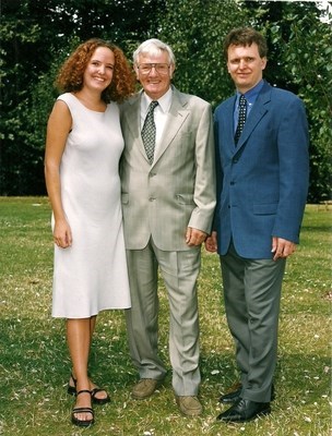 Tony with Liz and Clive