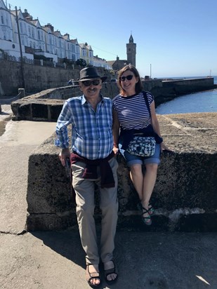Porthleven, Cornwall - September 2019 - with Karen on a perfect sunny day