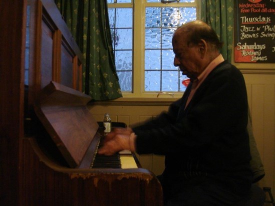 Rodney Playing the Piano