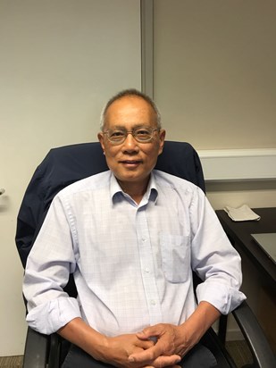Pastor Hung at CCIL office in 2017
