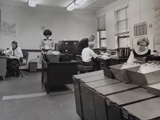 ...at work at Braeburn Steel circa 1970