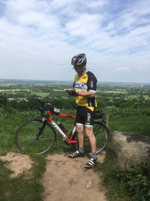 Dave- cycling trip -May 2018