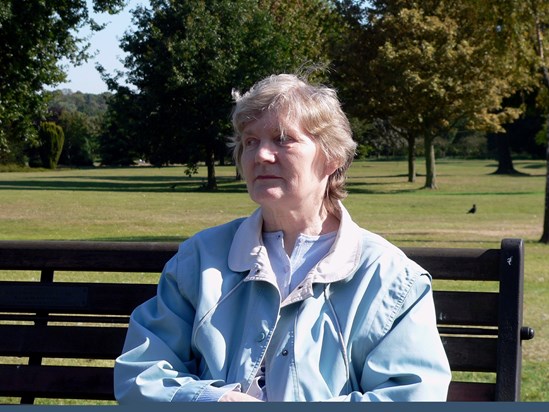 Mum at Hall Place in 2007