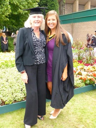 Nanny and I at my graduation from medical school 2014