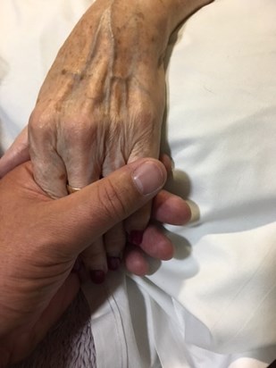 'Hands of love'       me and my mum        powerful reminder to hold onto the people you love     