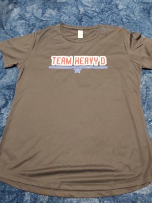 Team shirt front,Heavy D