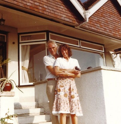 John and Jenny, Cottage-by-the-Sea, Weymouth, August 1981