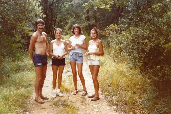 Clive, April, Jenny and Zella, July 1978